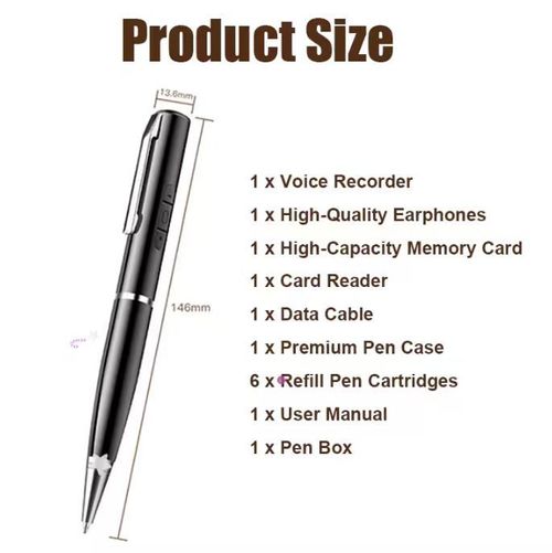 🔥 Multi-Function High-Capacity Voice Recorder Pen