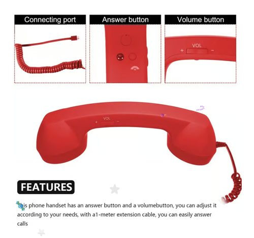 Retro Phone Handset