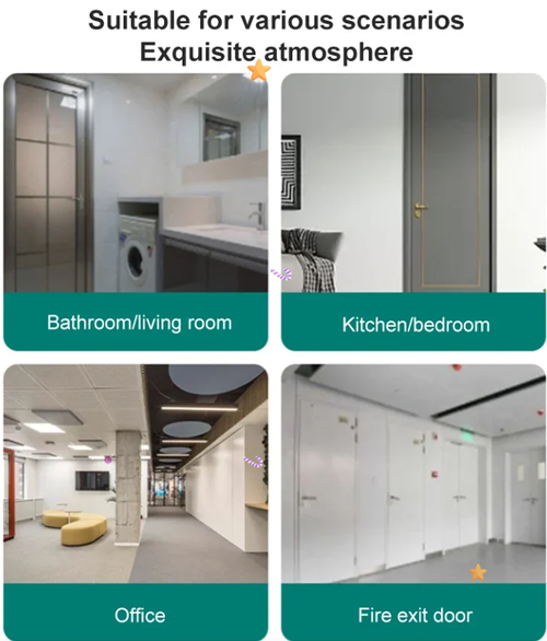 Automatic closing 4 Inch Spring Hinge