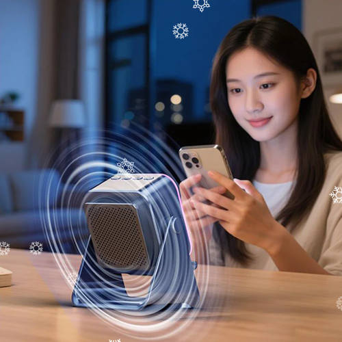 🔥5-in-1 Wireless Induction Bluetooth Speaker with Adjustable Phone Stand