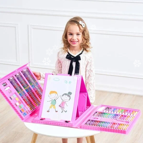 Deluxe 6-In-1 Art Creativity Set🎁The Best Present For Kids