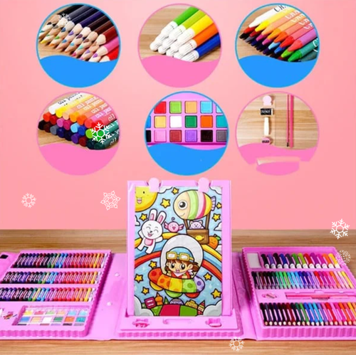 Deluxe 6-In-1 Art Creativity Set🎁The Best Present For Kids