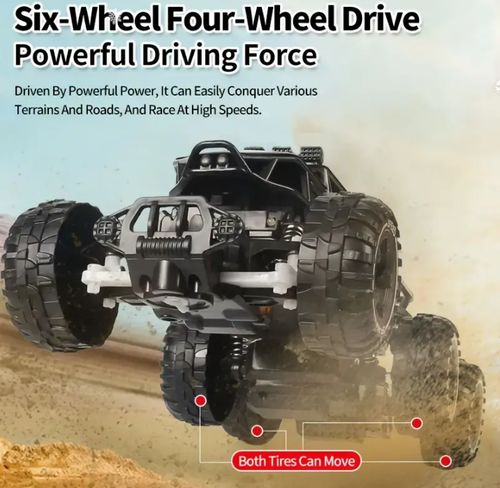 🔥Six-wheel alloy rock climbing remote control car
