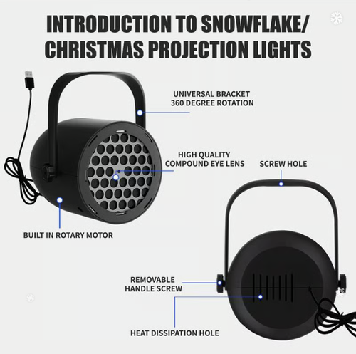 LED Christmas Projection Lamp