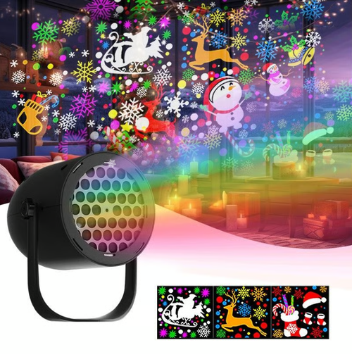 LED Christmas Projection Lamp