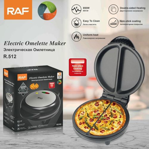 Raf Deepened Electric Baking Pan Pizza Machine Pancake Pan Double-Sided Heating Frying Machine Crepe Machine Sandwich Bread Machine