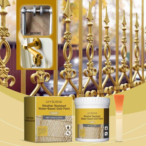 Eco-Friendly Water -Based Gold Paint