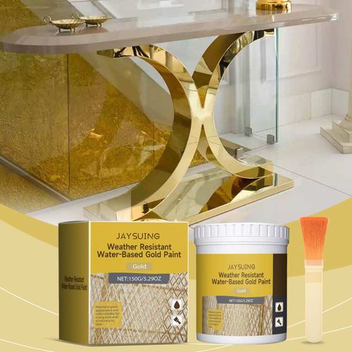 Eco-Friendly Water -Based Gold Paint