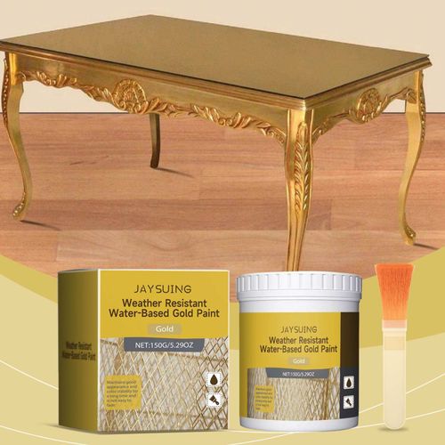 Eco-Friendly Water -Based Gold Paint