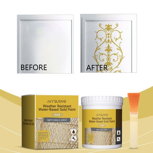 Eco-Friendly Water -Based Gold Paint