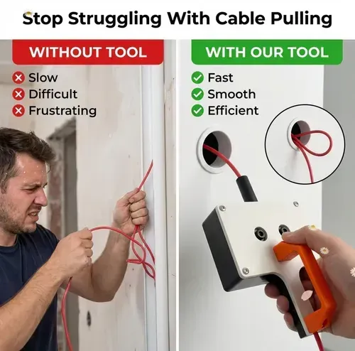 Efficient cable pulling tool – The ultimate solution for easy wiring