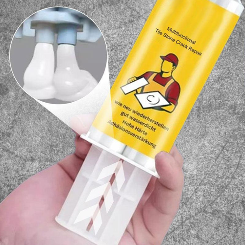 Tile and Floor Repair Paste   3-Pack （Adjustable to Any Color + Tools Included）