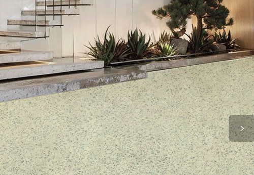 🔥High-gloss marble-patterned epoxy resin flooring 3✈️
