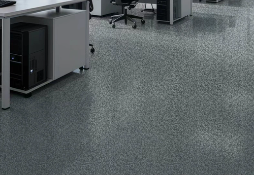 🔥High-gloss marble-patterned epoxy resin flooring 3✈️
