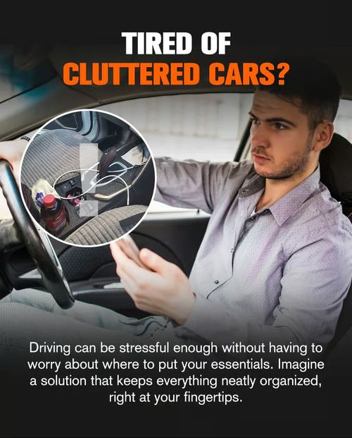 Multifunctional PU Leather Car Armrest Box Mat