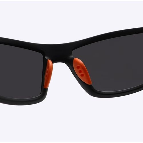 Polarized Sunglasses for Men, Featuring a Square Frame Suitable for Outdoor Activities, Camouflage Design for Cycling, And Sunglasses for Night Driving