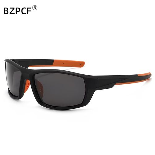 Polarized Sunglasses for Men, Featuring a Square Frame Suitable for Outdoor Activities, Camouflage Design for Cycling, And Sunglasses for Night Driving