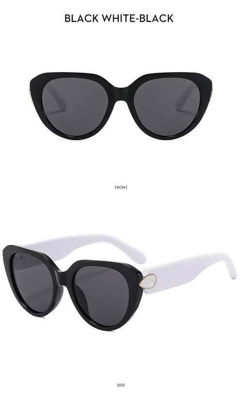 New Fashion Cat Eye Gemstone Sunglasses for Women, UV Protection & Stylish Personality