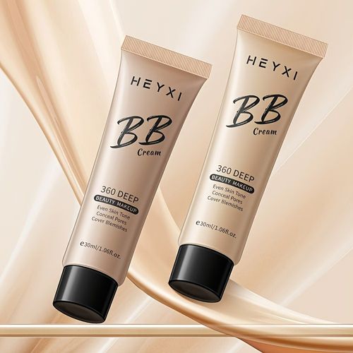 Hydrating BB Cream Foundation - Full Coverage, Moisturizing Concealer for All Skin Tones, 30ml