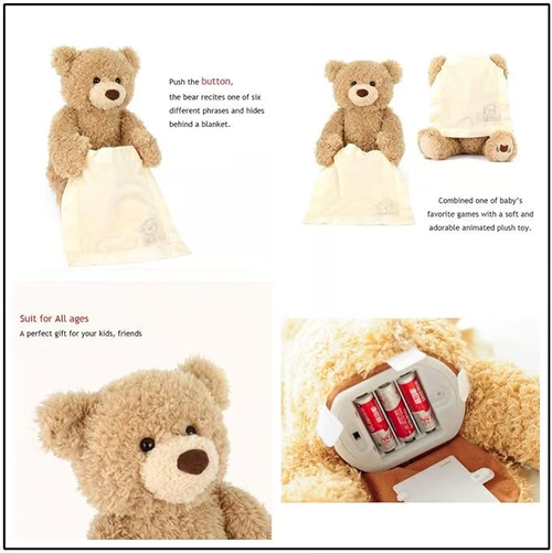 🎁Last Day Promotion 60% OFF-🧸THE PERSONALIZED PEEK-A-BOO BEAR