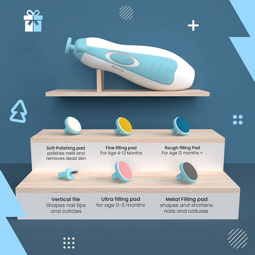 🎁Premium LED Baby Nail Trimmer Set