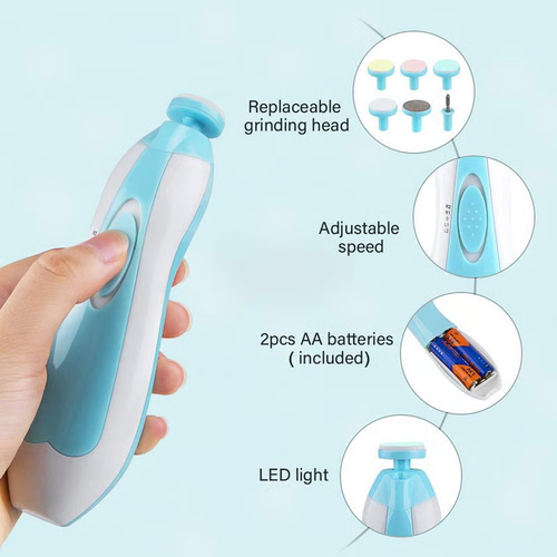🎁Premium LED Baby Nail Trimmer Set