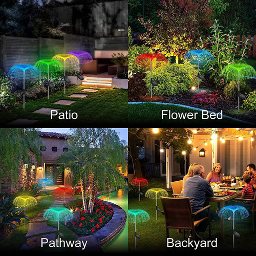（Buy 1, Get 2  ）Solar  Upgrade Version Fireworks Lamp