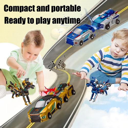 2025 New product 💥 Collision Transforming Dinosaur Car Toy