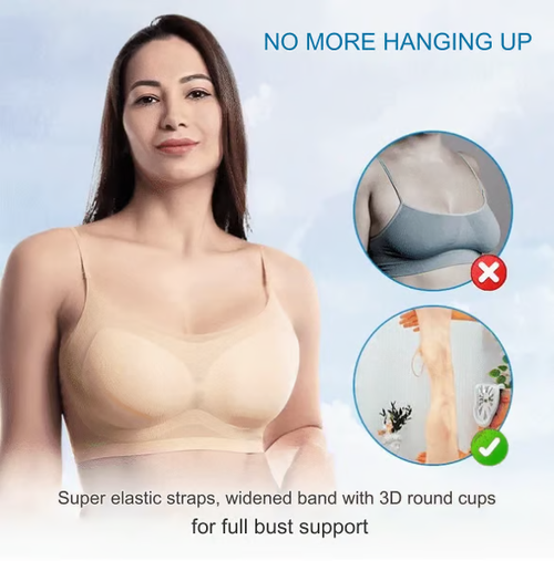 Buy one, get two SUMMER SEAMLESS ULTRA-THIN PLUS SIZE ICE SILK COMFORT BRA🎉