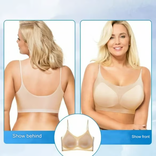 Buy one, get two SUMMER SEAMLESS ULTRA-THIN PLUS SIZE ICE SILK COMFORT BRA🎉