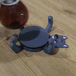 Buy one, get two 🐱Cute Cat Coasters, Fun and Practical, Perfect Gift！🎁