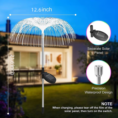 （Buy 1, Get 2  ）Solar  Upgrade Version Fireworks Lamp