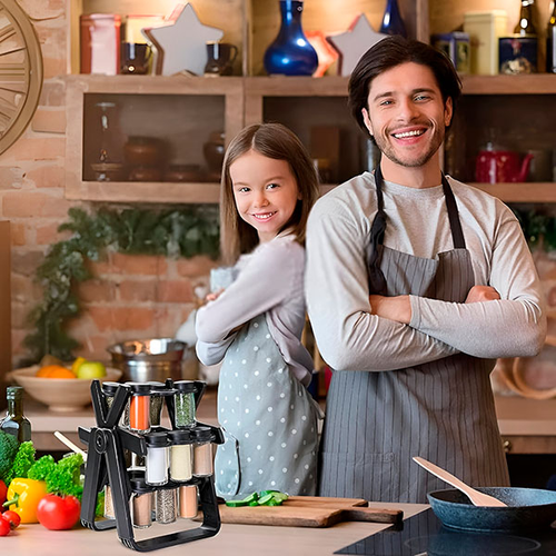 Rotating spice organizer
