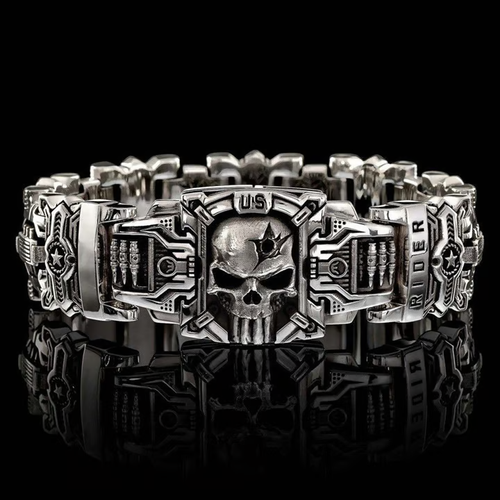 Destiny Struggle Skull Interlock Bracelet