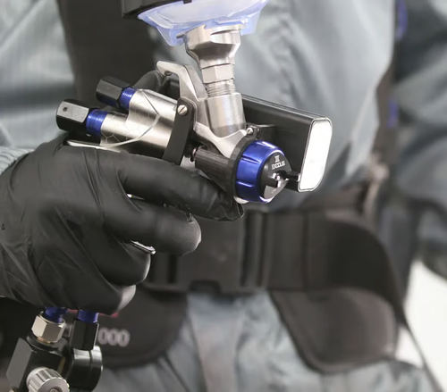 🎁⏳Three heads  Spray Paint Gun