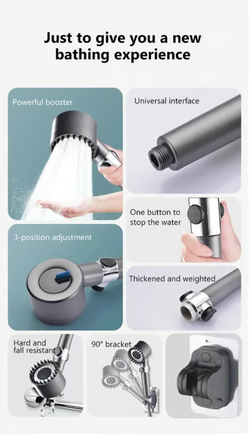 German multifunctional massage shower 11 Reviews