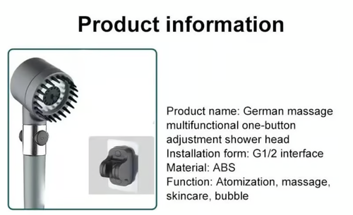 German multifunctional massage shower 11 Reviews