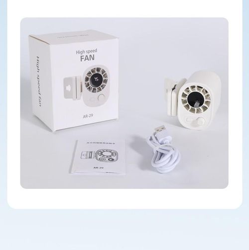 High-speed violent small fan desktop clip fan outdoor fan infinite speed regulation 100 gear waist hanging fan