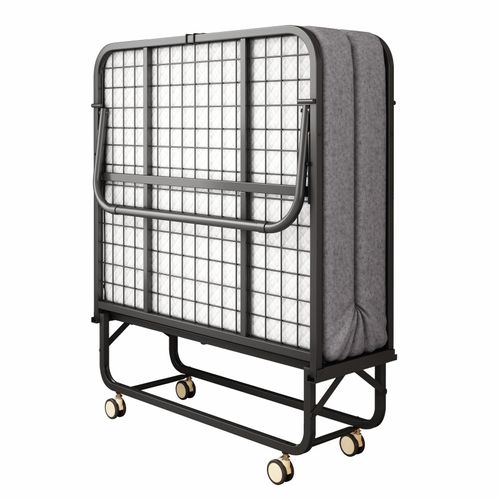 Folding bed office home single bed simple lunch break nap can be stored home portable bed
