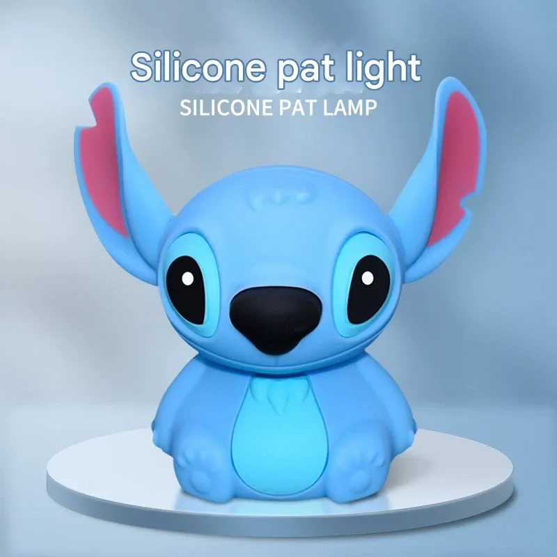 Stitch cartoon night light children's gift Stitch pat light dormitory bedside high-end atmosphere light table lamp