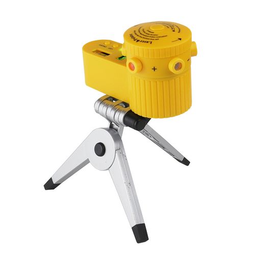 LV06 Laser Level, 4-in-1 Home Level, Laser Ruler, Rotating with Tripod and Line-Piercing Tool