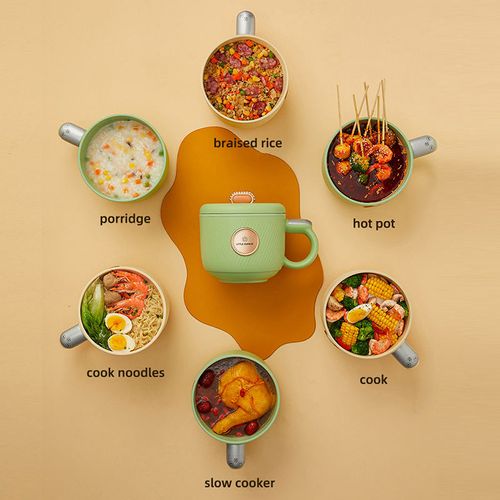 1.2L Mini Electric Rice Cooker — Smart, Multifunctional, Non-Stick Pot (Rice Cooker & Hot Pot) — 220V