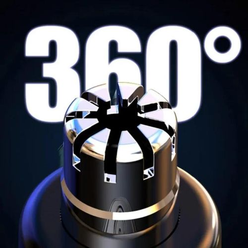 All-in-One Smart Grooming Gift Set with LED Display Nose Hair Trimmer Rechargeable & Waterproof for Full Facial Care Ideal Personal Grooming Present