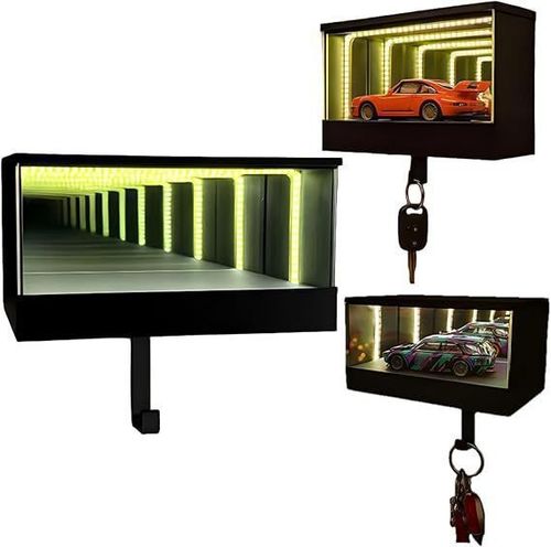 Bestselling Infinity LED Garage Key Holder with Deep Mirror Finish