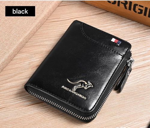 Anti-theft card holder, anti-magnetic wallet, men's wallet, purse, card holder, fashionable leather wallet