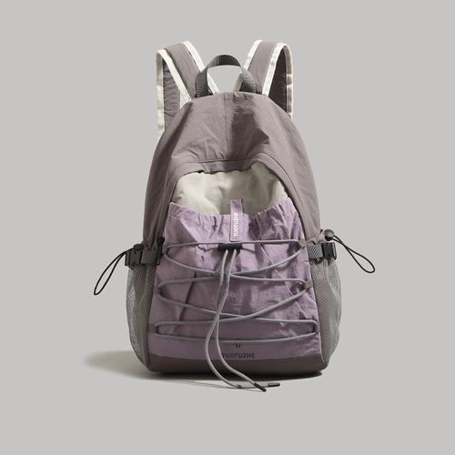 Simple backpack, sports backpack, hiking bag, short trip travel bag, shoulder bag