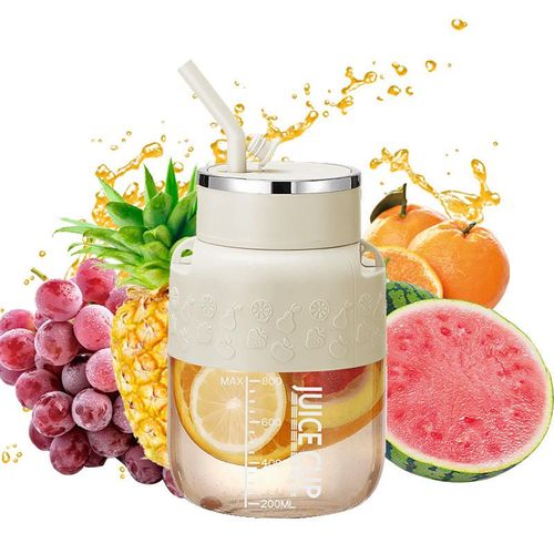 This rechargeable blender fits in your bag and whips up drinks fast. Great for work, gym, or the car—just charge and blend!