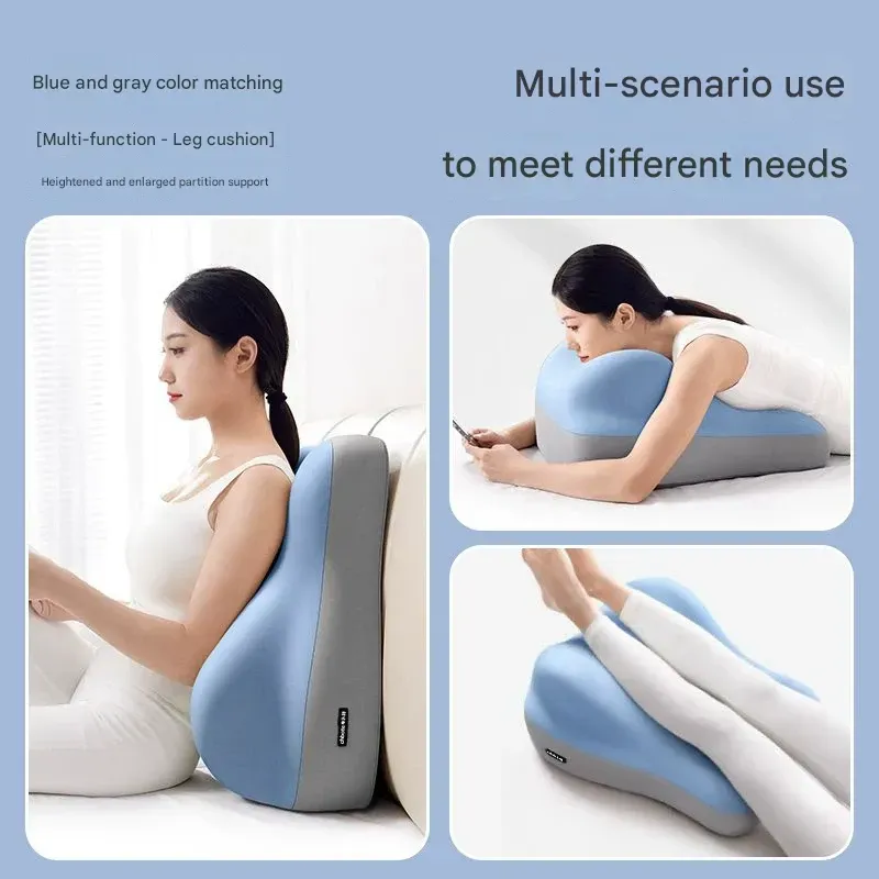 Multifunctional bed pillow, bedside sleeping artifact sofa cushion, pregnancy aid cushion, buttocks cushion, half lying backrest