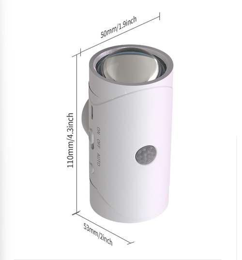 7-Color Gradient Ambient Night Light! Smart Motion Sensor + Rechargeable Design, Magnetic Color-Changing Wall Light, Convenient for Home Ambiance Creation