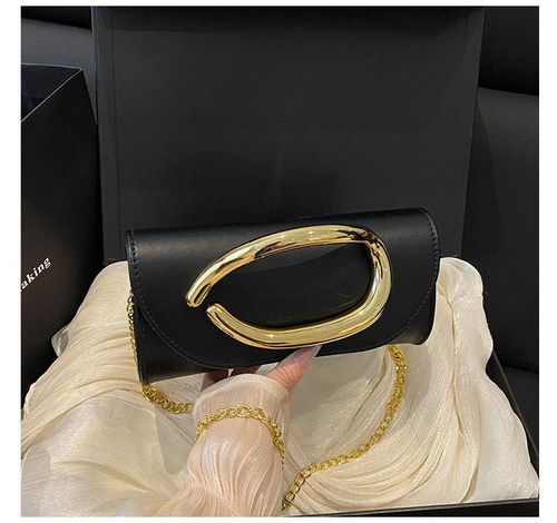 Women's Flap Evening Clutch Bag 2025 New Soft Leather Chain Shoulder Crossbody Mobile Phone Bag Fashion